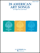 28 American Art Songs Vocal Solo & Collections sheet music cover